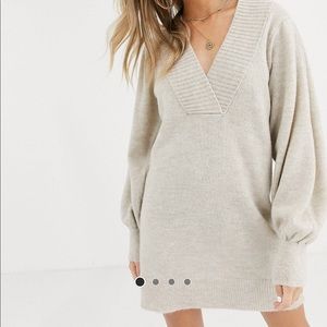 ASOS plus size sweater dress